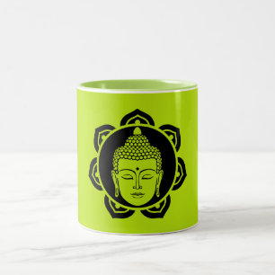 Taza Bicolor Hogar Y Vida De Buda
