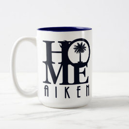 Taza Bicolor HOGARAiken Carolina del Sur 15oz