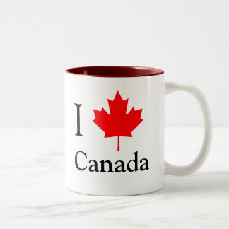 Taza Bicolor Hojeo Canadá