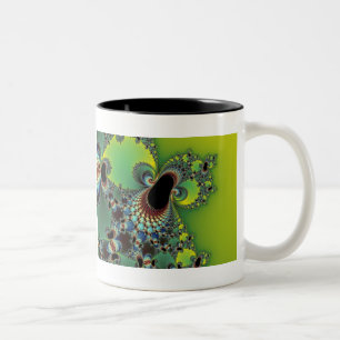 Taza Bicolor Hola - fractal
