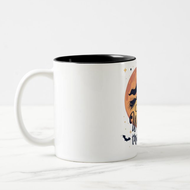 Taza Bicolor Hola gatito (Izquierda)