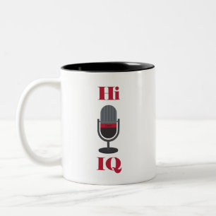 Taza Bicolor "Hola, IQ " Cuer Mug