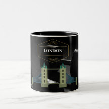 Hola London Two-Tone Coffee Mug