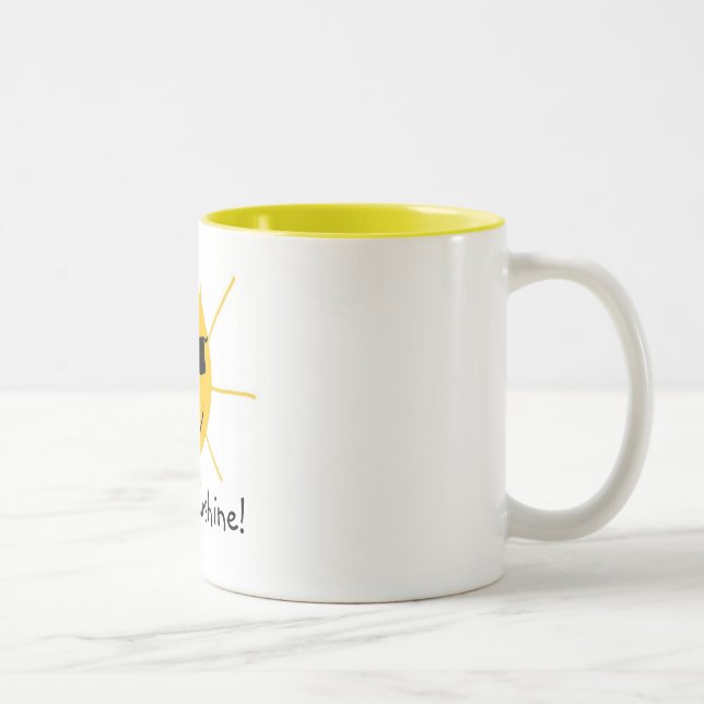 Taza Bicolor ¡Hola, sol! (Derecha)