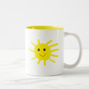 Taza Bicolor Hola Sunshine