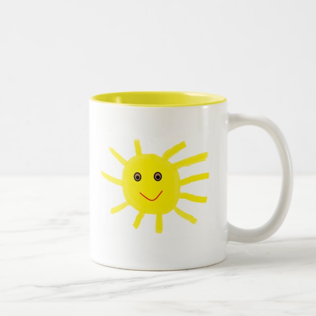 Taza Bicolor Hola Sunshine (Derecha)