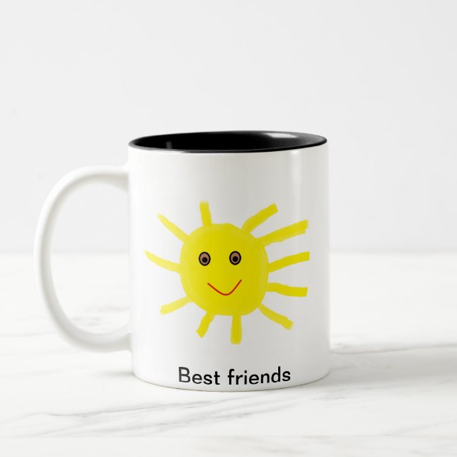 Taza Bicolor Hola Sunshine (Izquierda)