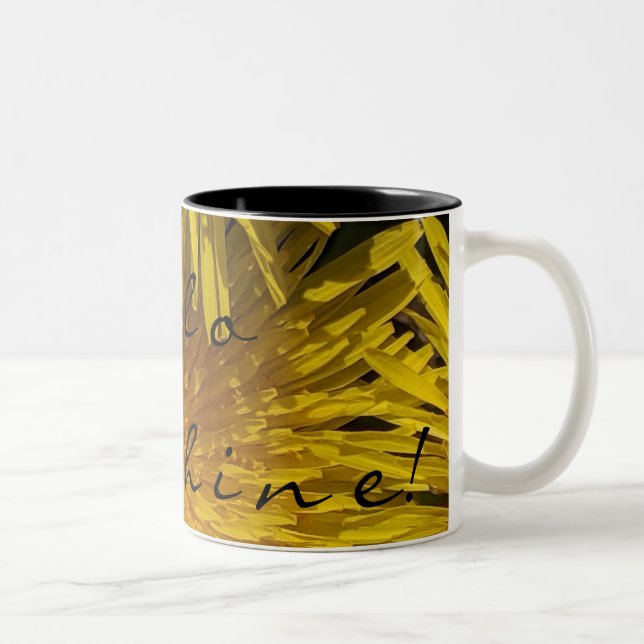 Taza Bicolor ¡Hola Sunshine! (Derecha)
