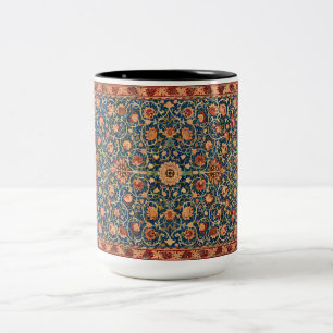 Taza Bicolor Holland Park Design (por William Morris)
