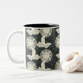 Taza Bicolor hollín de sueños bohemios