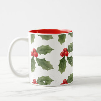 Taza Bicolor Holly Mug