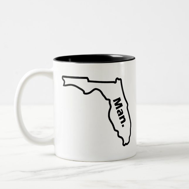 Taza Bicolor Hombre de la Florida (Izquierda)
