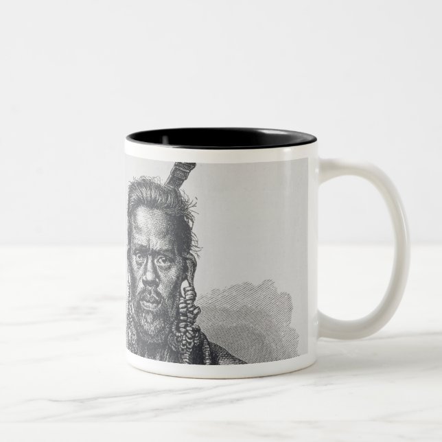 Taza Bicolor Hombre de las islas de Ruk (Derecha)