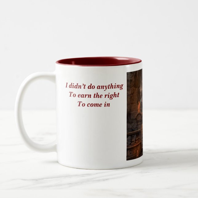 Taza Bicolor Hombre en el medio (Izquierda)