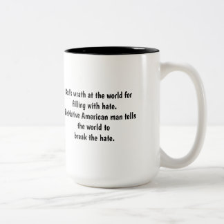 Taza Bicolor Hombre nativo americano