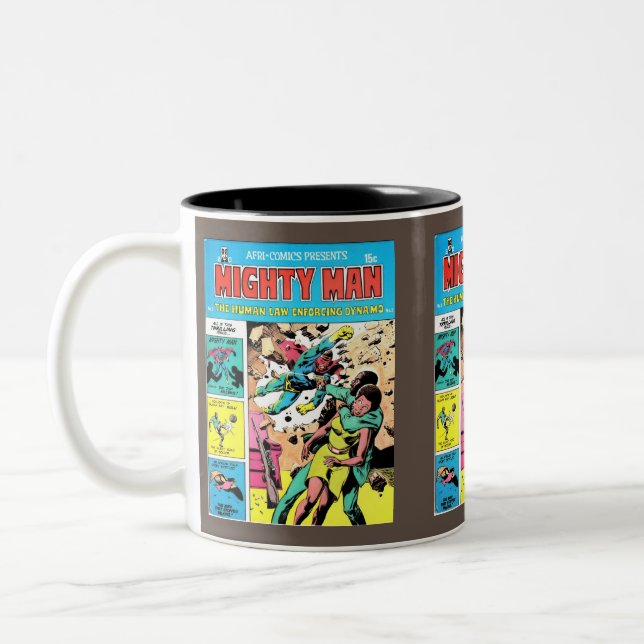 Taza Bicolor Hombre poderoso 4 (Izquierda)