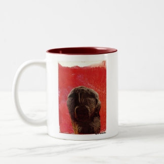 Taza Bicolor Hombre prehistórico, SUBIDA Y BRILLO