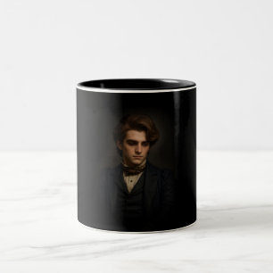 Taza Bicolor Hombre Victoriano