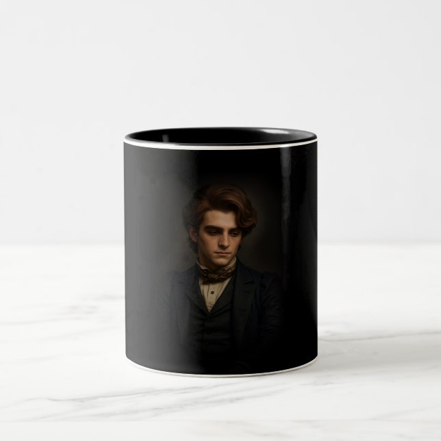 Taza Bicolor Hombre Victoriano (Centro)