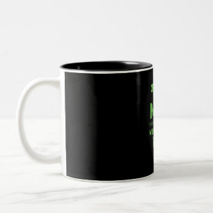 Taza Bicolor Hombres de verdad comen verduras