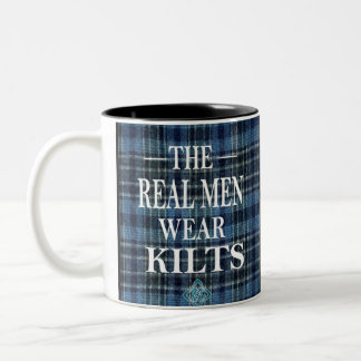 Taza Bicolor Hombres Reales Usan Mug