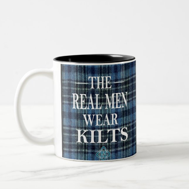 Taza Bicolor Hombres Reales Usan Mug (Izquierda)
