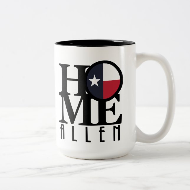 Taza Bicolor HOME Allen Texas 15oz (Derecha)