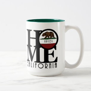 Taza Bicolor HOME Aptos CA 15oz
