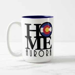 Taza Bicolor HOME Aurora Colorado 15oz