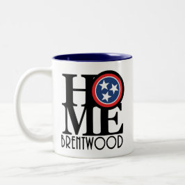 Taza Bicolor HOME Brentwood Tennessee