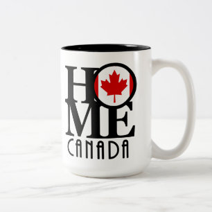 Taza Bicolor HOME Canada 15oz