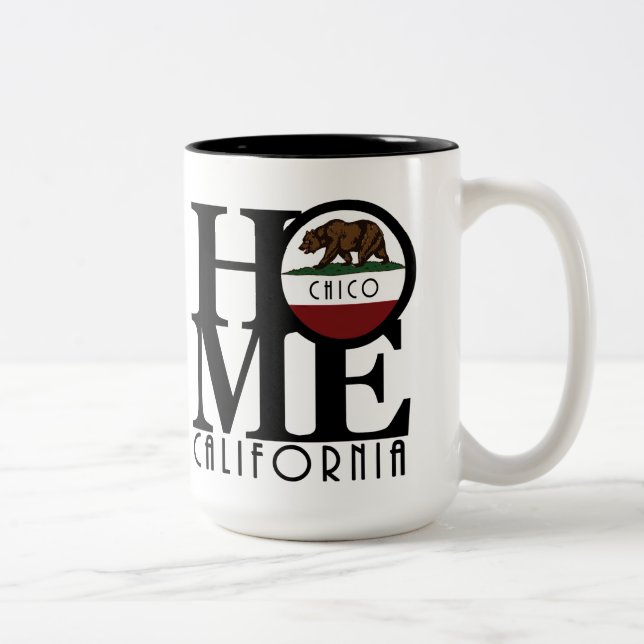 Taza Bicolor HOME Chico California (Derecha)