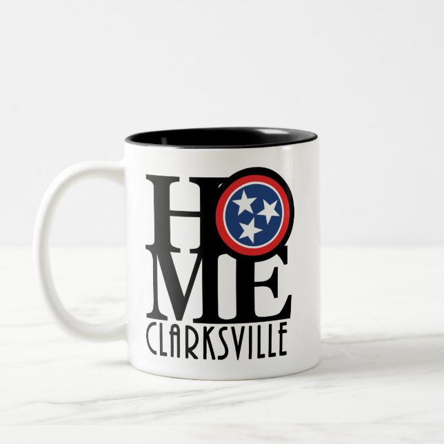 Taza Bicolor HOME Clarksville (Izquierda)