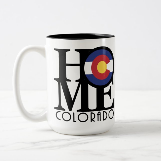 Taza Bicolor HOME Colorado 15oz (Izquierda)