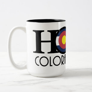 Taza Bicolor HOME Colorado Springs 15 oz