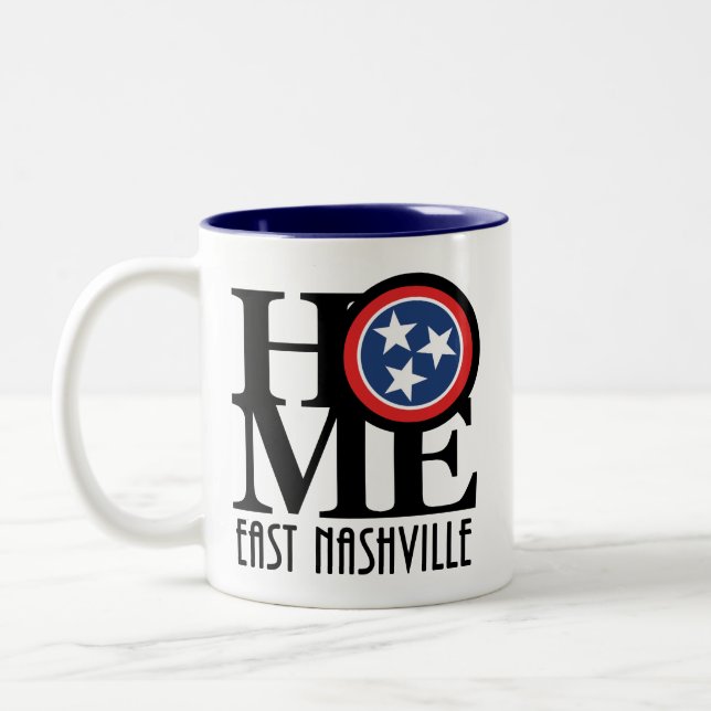 Taza Bicolor HOME East Nashville 11oz (Izquierda)