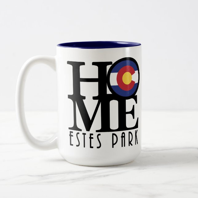 Taza Bicolor HOME Estes Park 15oz (Izquierda)