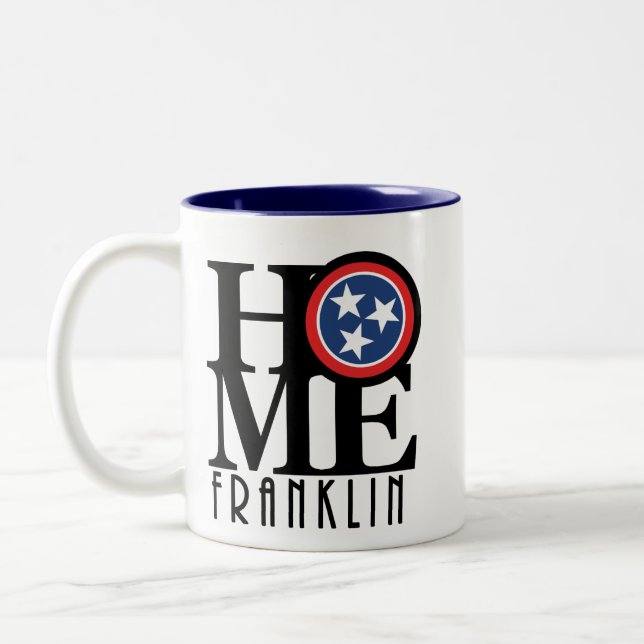 Taza Bicolor HOME Franklin (Izquierda)