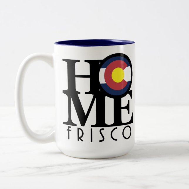 Taza Bicolor HOME Frisco Colorado 15oz (Izquierda)
