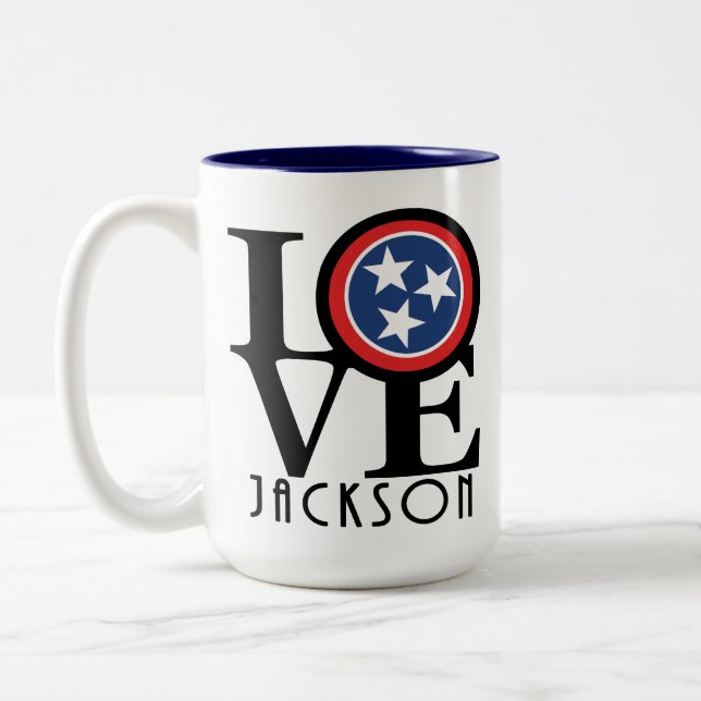 Taza Bicolor HOME Jackson TN 15oz (Izquierda)