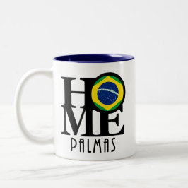 Taza Bicolor HOME Palmas 11oz