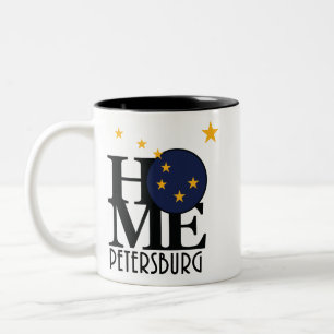 Taza Bicolor HOME Petersburg Alaska