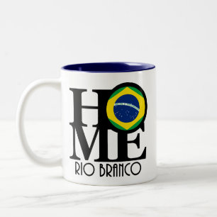 Taza Bicolor HOME Rio Branco 11oz
