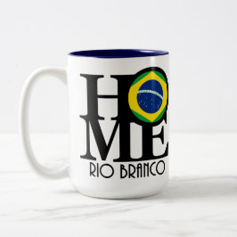 Taza Bicolor HOME Rio Branco 15oz