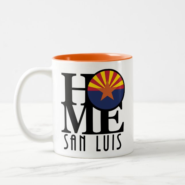 Taza Bicolor HOME San Luis Arizona (Izquierda)