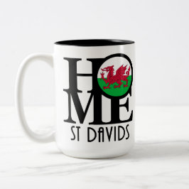Taza Bicolor HOME St Davids 15oz