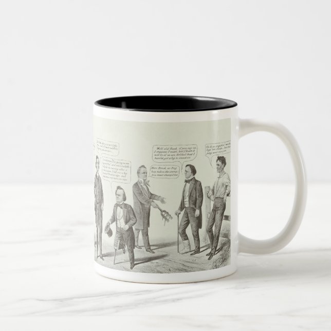 Taza Bicolor Hon. Abraham Lincoln (Derecha)
