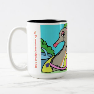 Taza Bicolor Honey Possums Mug