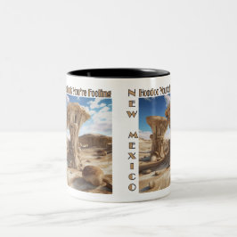 Taza Bicolor Hoodoos de Nuevo México