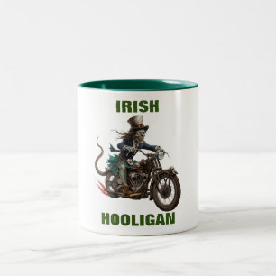 Taza Bicolor Hooligan Mug de Irlanda